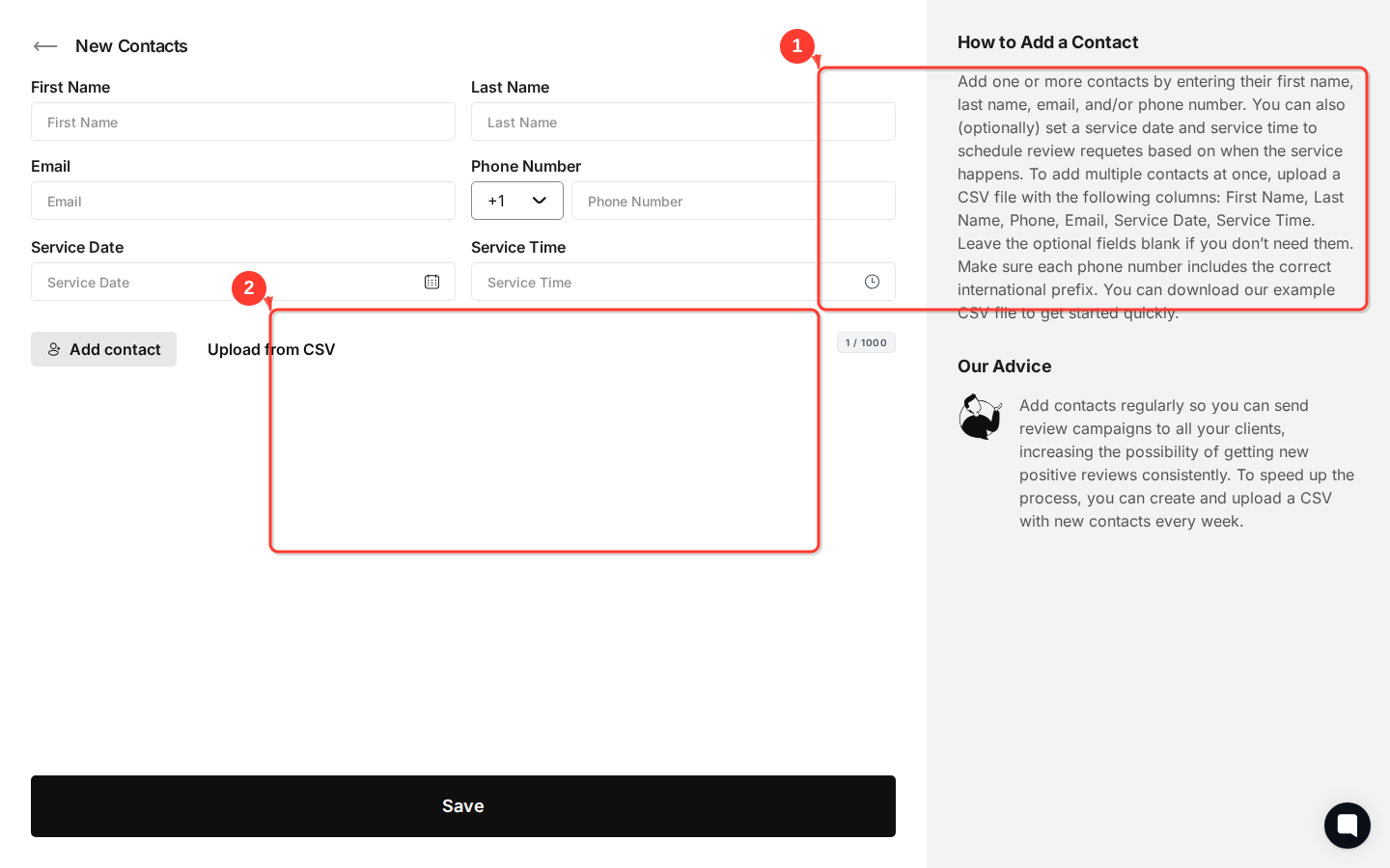 STAY then highlight the "Added on 26 March 2026" timestamps for multiple contacts