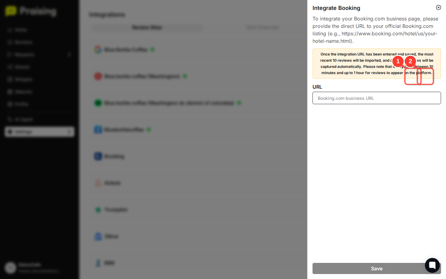 SCROLL DOWN then highlight the management buttons next to connected profiles